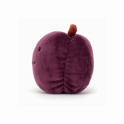 Jellycat Fabulous Fruit Plum USA | 45916IKFP